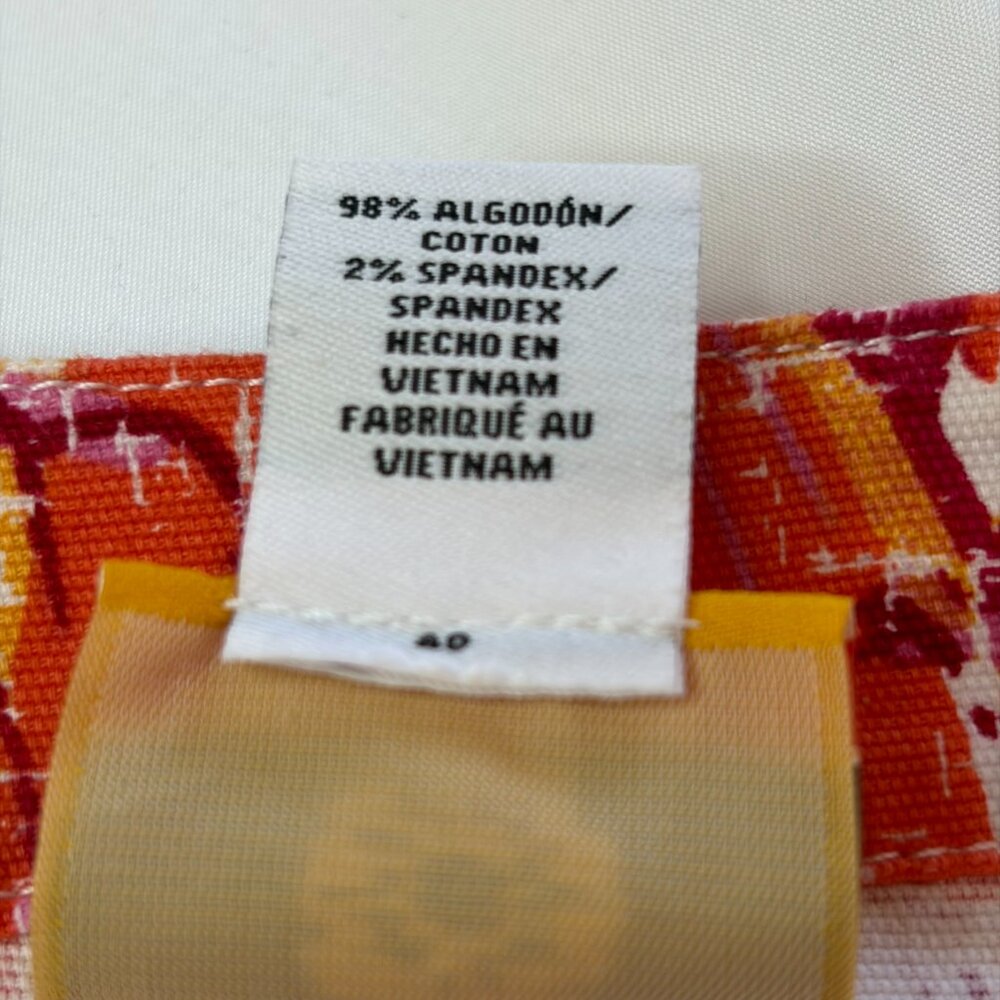 Ruby Rd Snap Front Jacket Island Tropical Raffia … - image 12